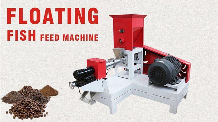 Catfish fish feed extruders 1-2T/h in Bangladesh